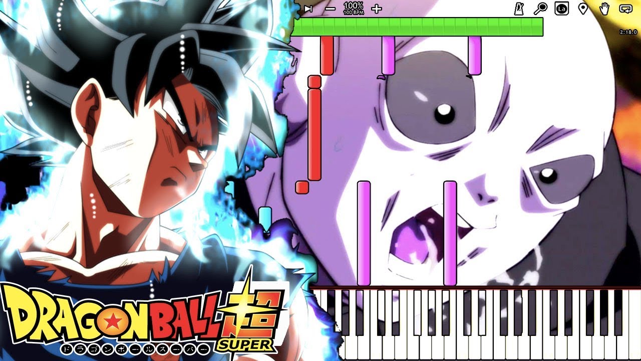 Ultra Instinct REBORN Once Again!! - Dragon Ball Super OST / Episode 128 BGM (Piano Tutorial)