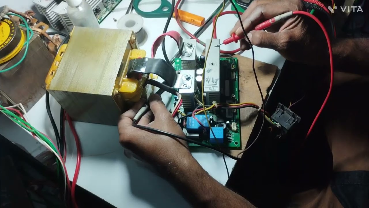 Luminous eco watt 850VA overload problem repair @HamidElectricals @Uvedgamer 