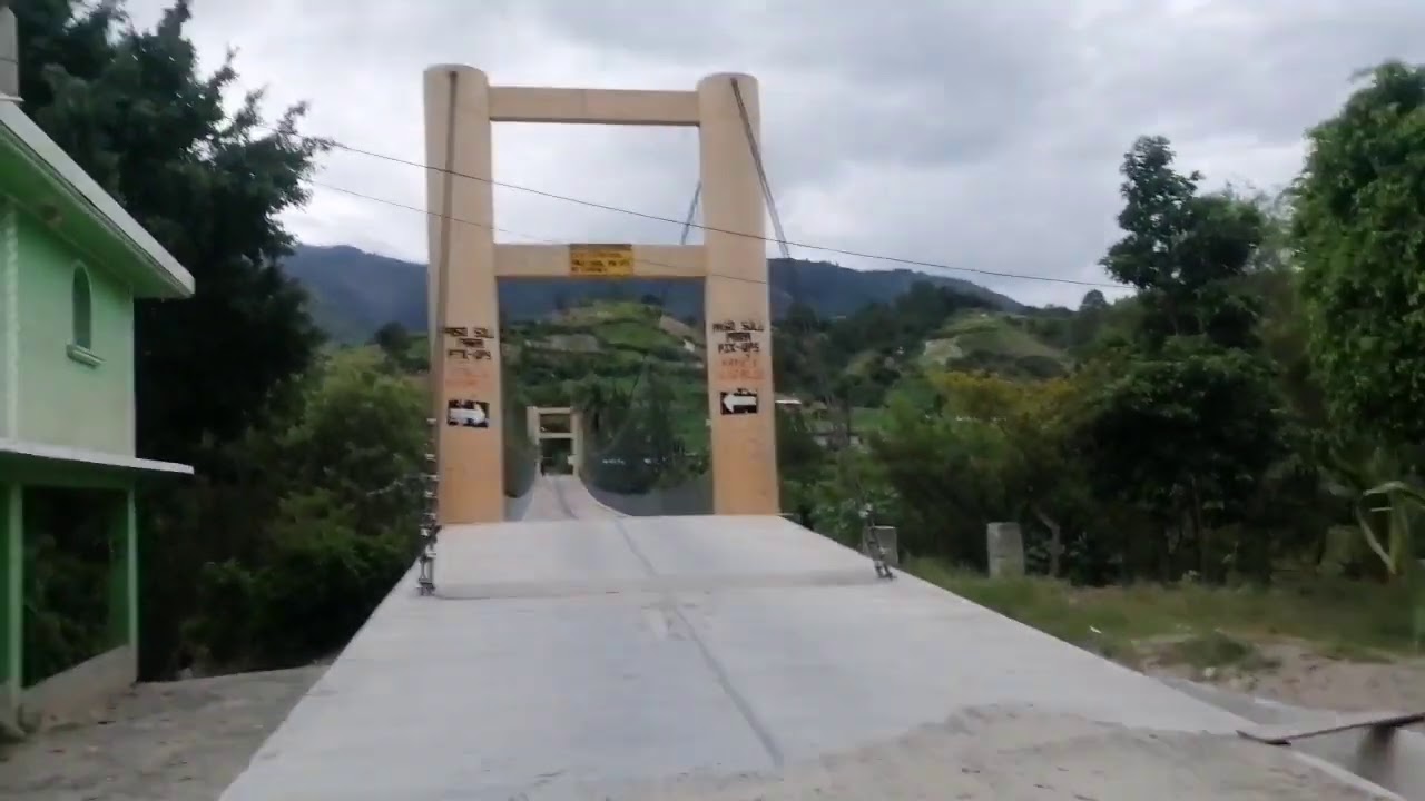 Primera vez pasé en el puente 🌉 de San Miguel San ildefonso ixtahuacan