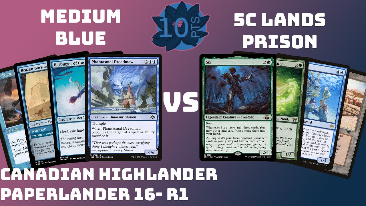 Canadian Highlander | Nicholas VS. Ash | Paperlander#16 Round 1