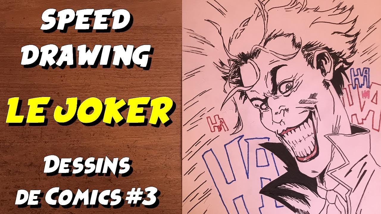 SPEED DRAWING - LE JOKER