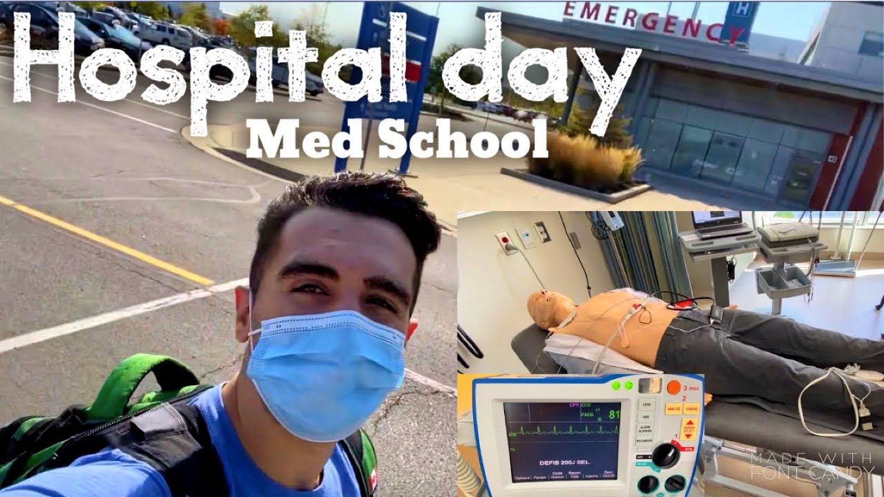 A Week In Medical School | Our FIRST day back in the Hospital