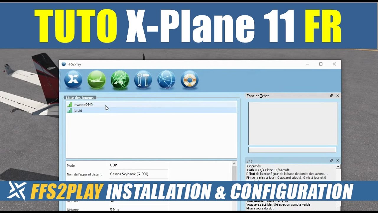 ⚙️ [ X-Plane 11 tuto français ][ ffs2play ] Installation, configuration CSL, AI et test