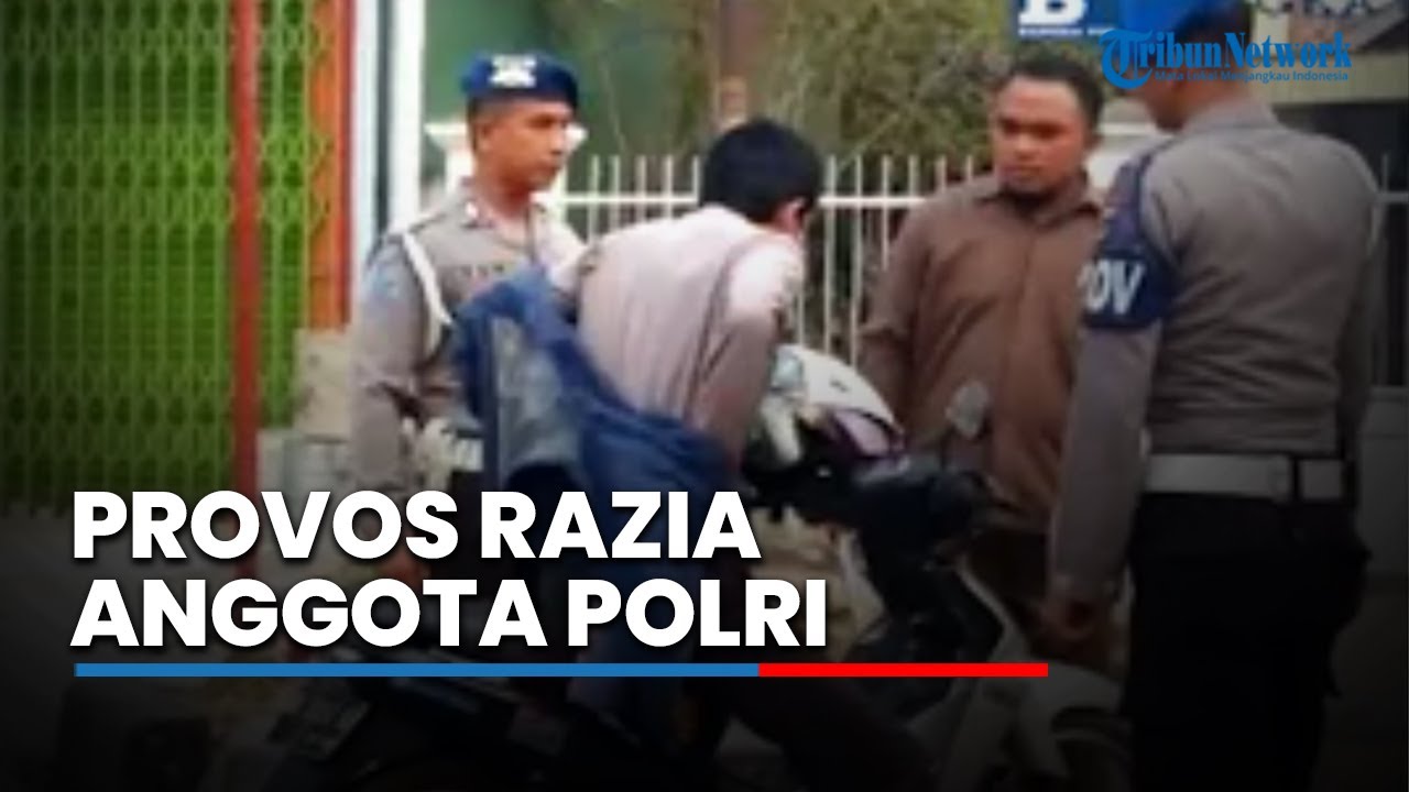 Provos Polisi Razia Pomad Amankan KTA Anggota Polri