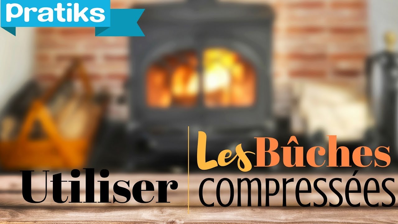 Comment se chauffer avec des b&ucirc;ches compress&eacute;es ?