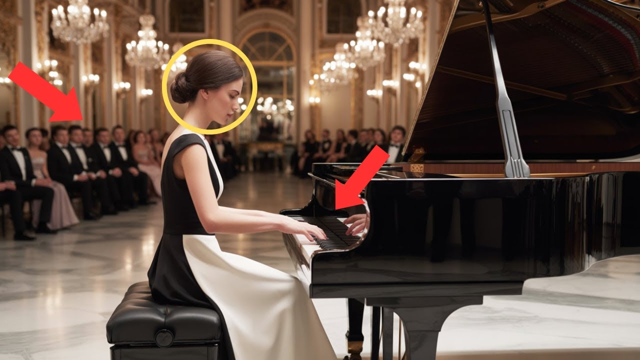 Waitress&rsquo;s Piano Performance Stuns the Rich Crowd into Silence...