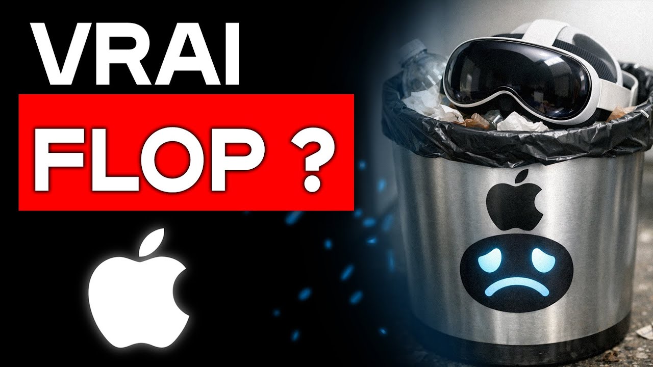 Apple lâche le Vision Pro ? (react @Léo Duff)