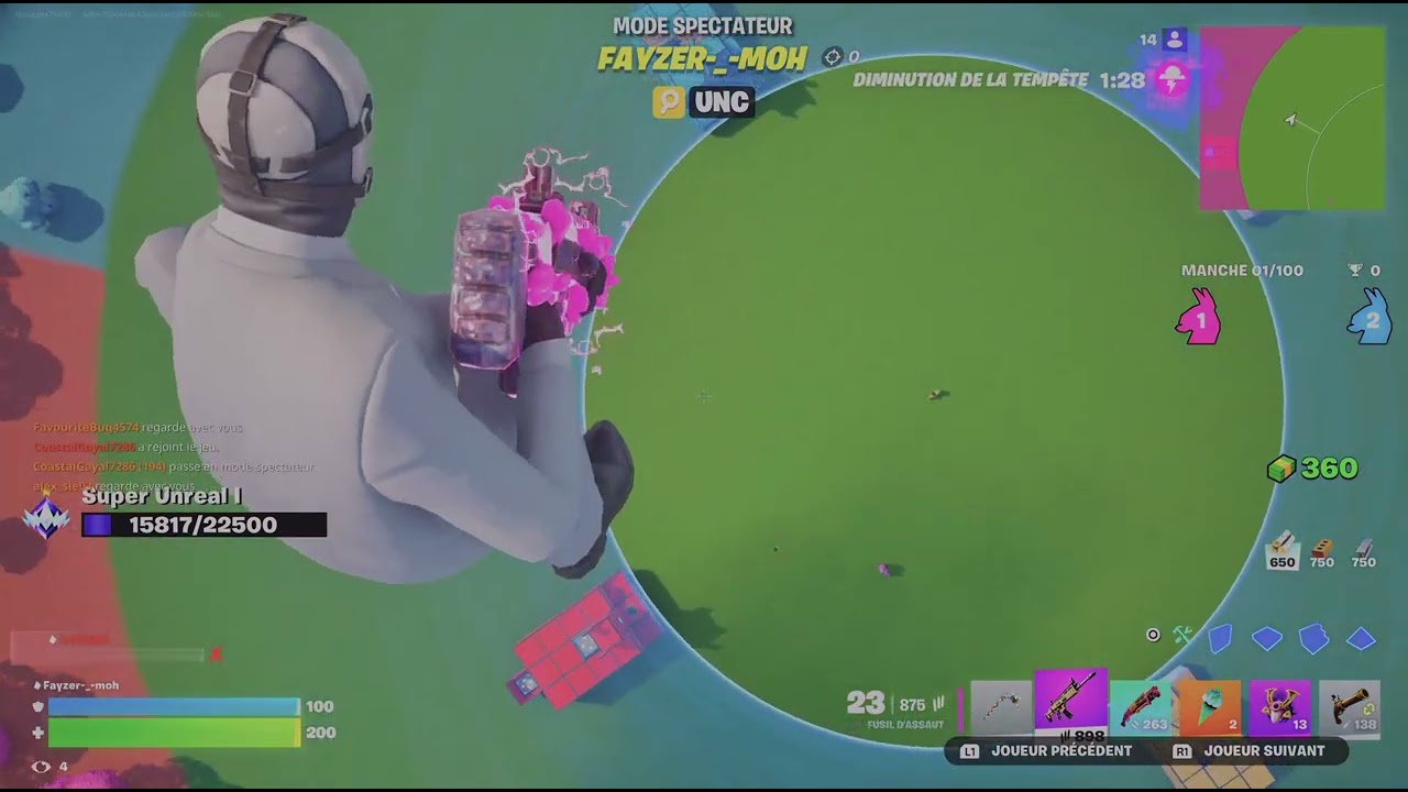 Je recommence fortnite a zero