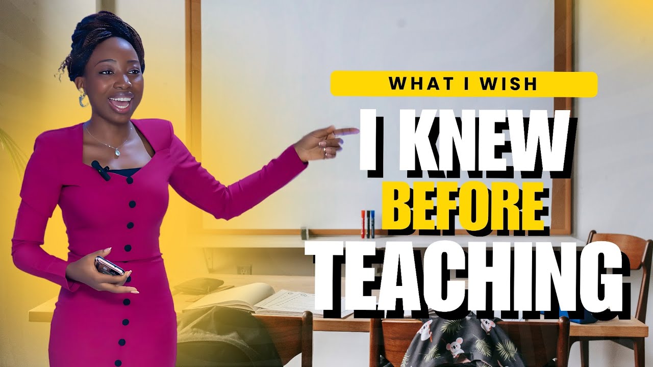 Things I Wish I Knew Before Becoming a Teacher (Must-Watch for New Educators)