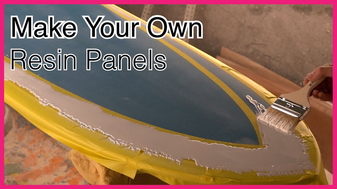 How to Apply Resin Panels to a Surfboard