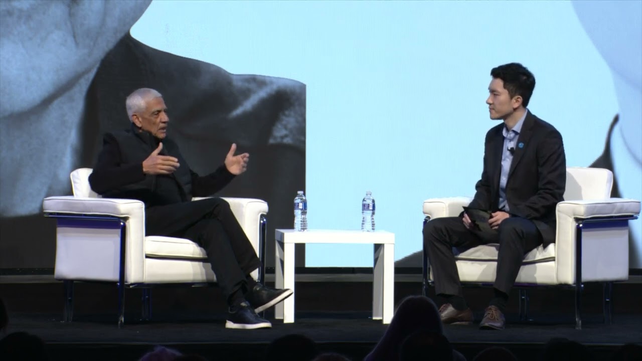 Vinod Khosla (Founder of Khosla Ventures) Fireside Chat at Startup World Cup Grand Finale 2023