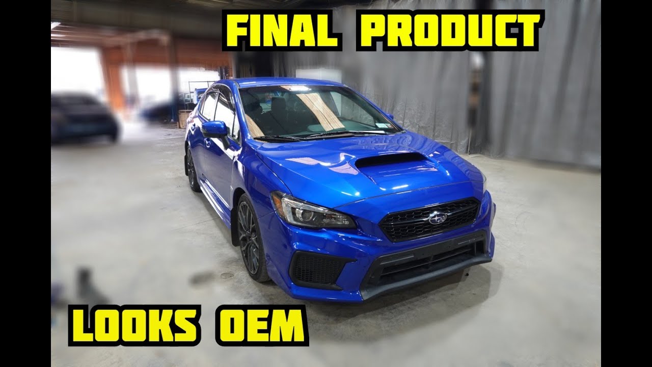 Rebuilding a Wrecked 2019 Subaru WRX/STI With Severe Frame Damage Part 6