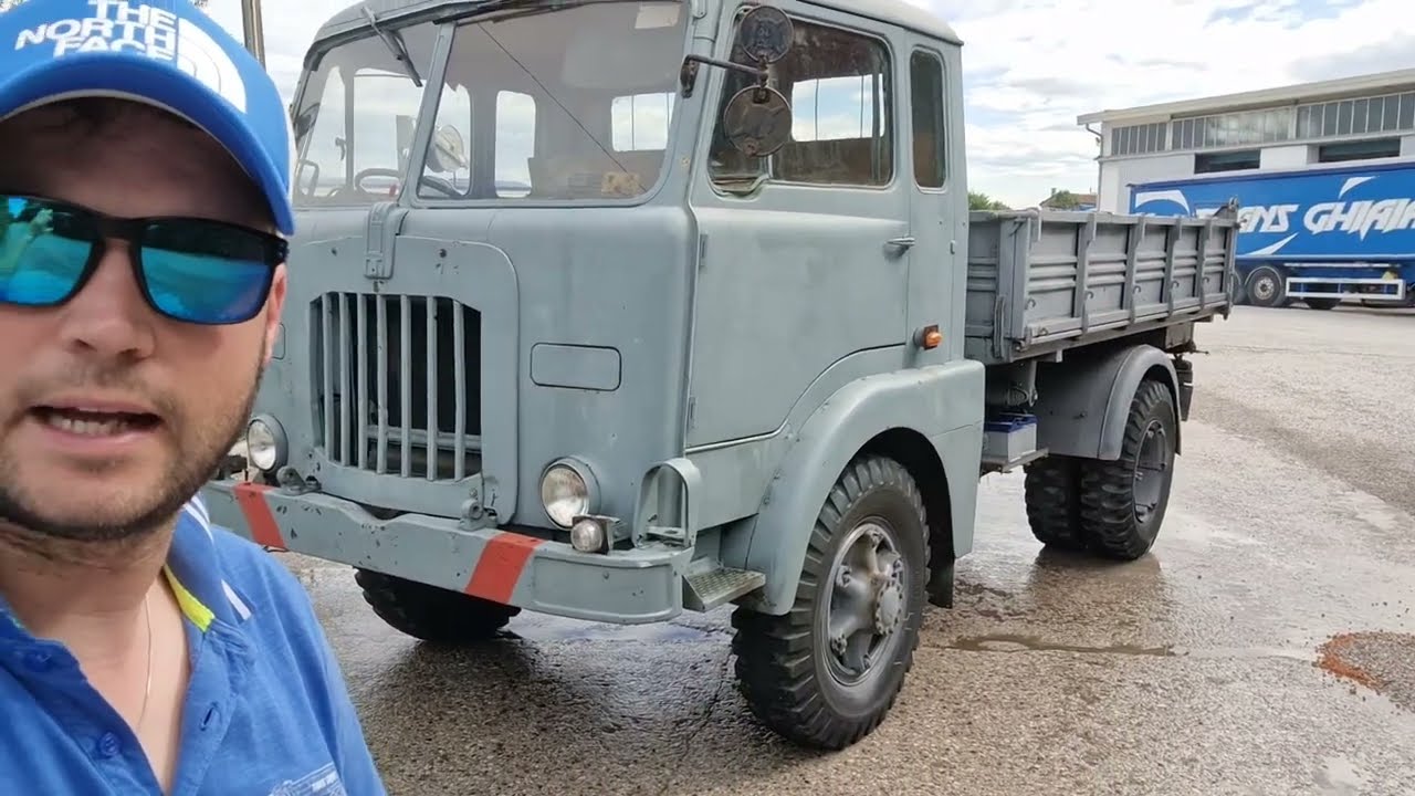 IL CAMION DELLA NAJA FIAT CM 52 - FIAT 642 QUELLI CON CUI MOLTI HANNO INIZIATO FATTO LA PATENTE