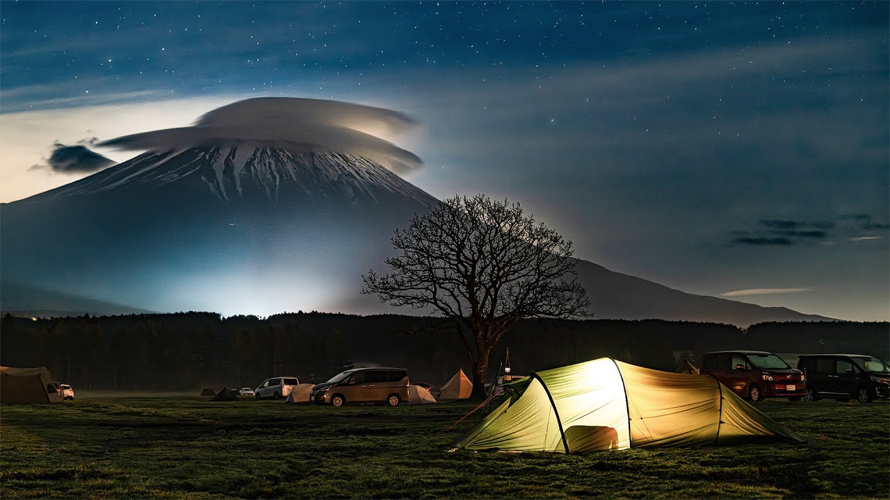 Монта Фудзи рюкзаки.Fumotobara #Fuji #Backpacking #Fumotopara