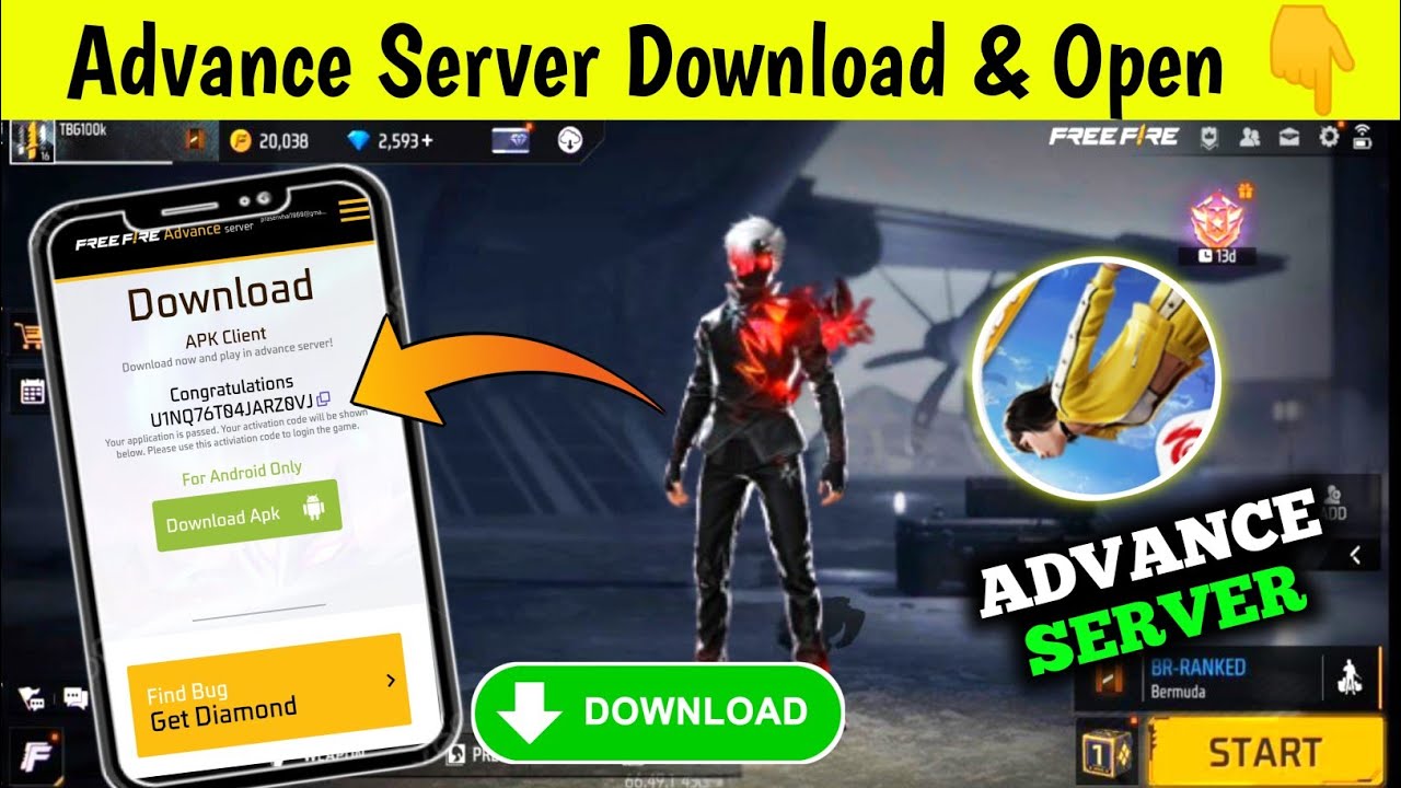How To Download New Advance Server ✅ | Advance Server free fire | ff Advance Server Activation code