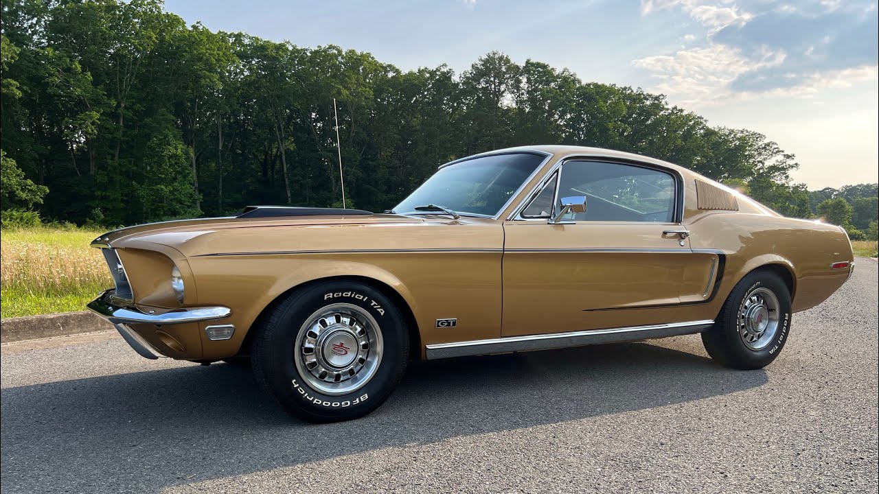 1968 1/2 Ford Mustang Fastback R Code 428 Cobra Jet 4 Speed 3.91 Optional Axle Ratio!!!