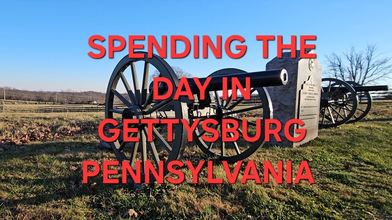 Gettysburg Pennsylvania Devil's Den and other locations on the battlefield 