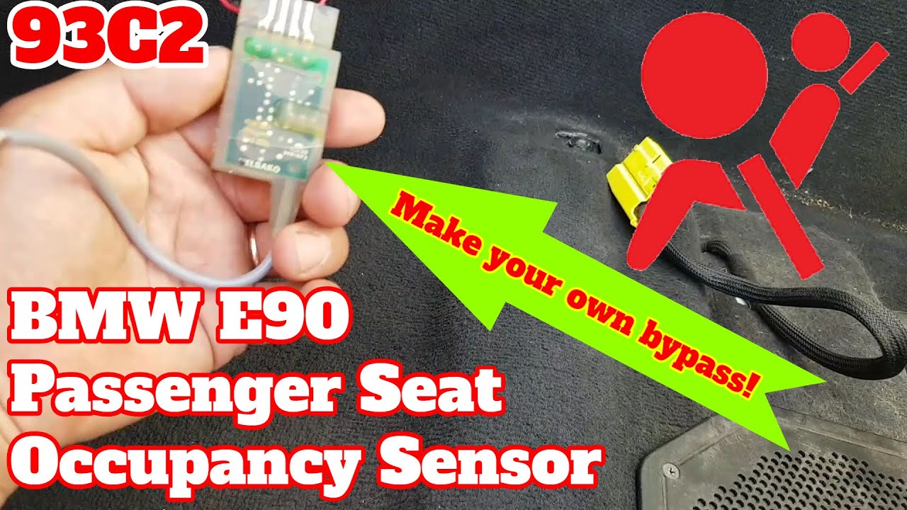 BMW E90 Airbag light on, error 93C2 . Fault finding and repair.