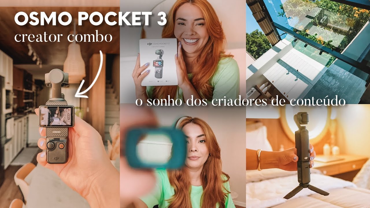 dji OSMO POCKET 3 Creator Combo - Melhor câmera para vlogs na prática