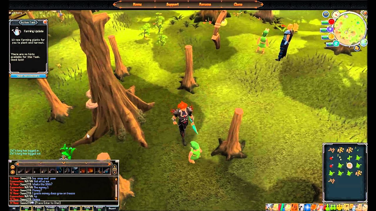 Runescape update harvest heaven(Getting the seeds)