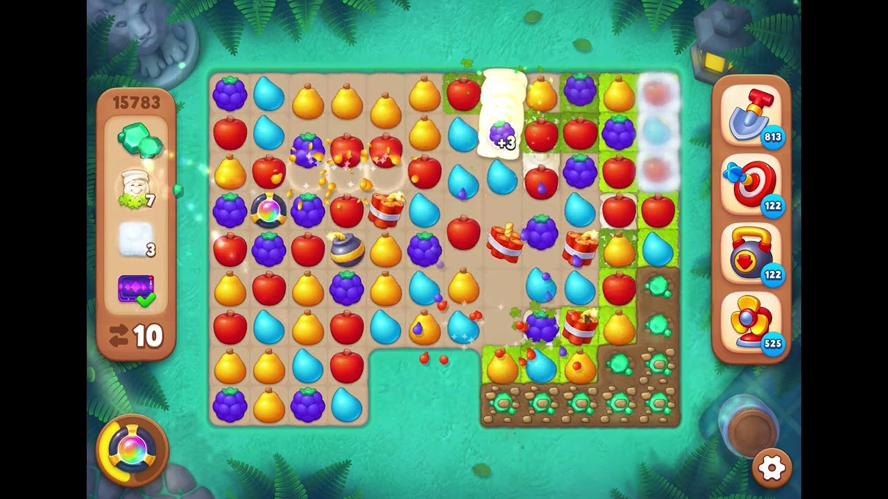 GardenScapes Level 15783 no boosters 