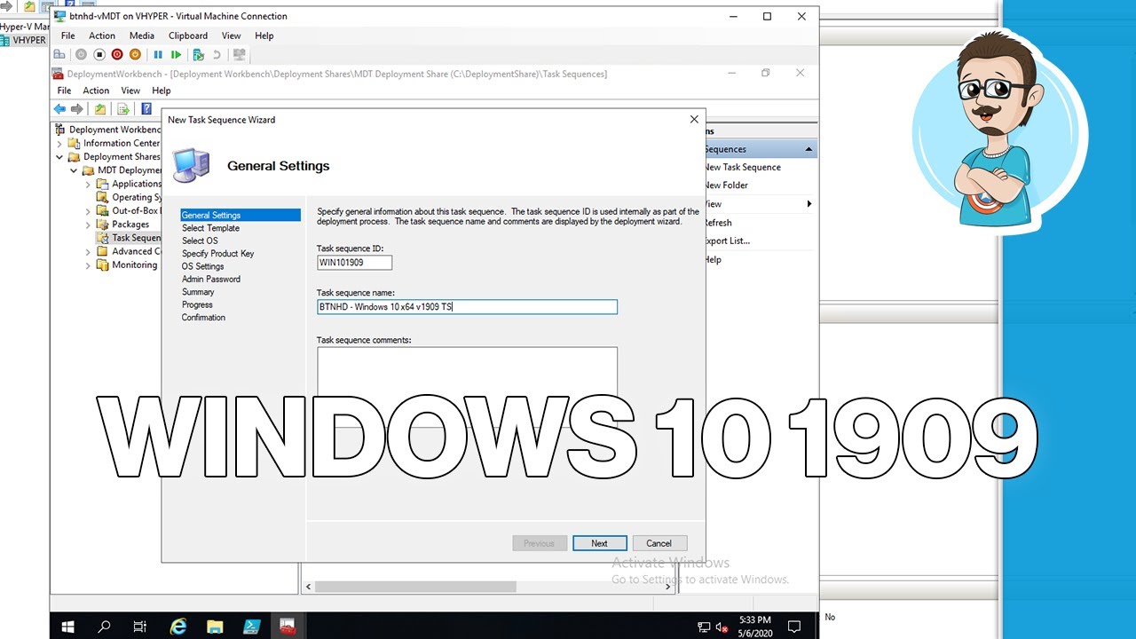 Deploy Windows 10 1909 with MDT 8456!