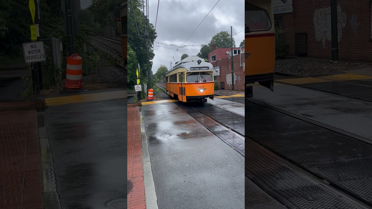 MBTA Mattapan Line 3234 #train #mbta #travel #railway