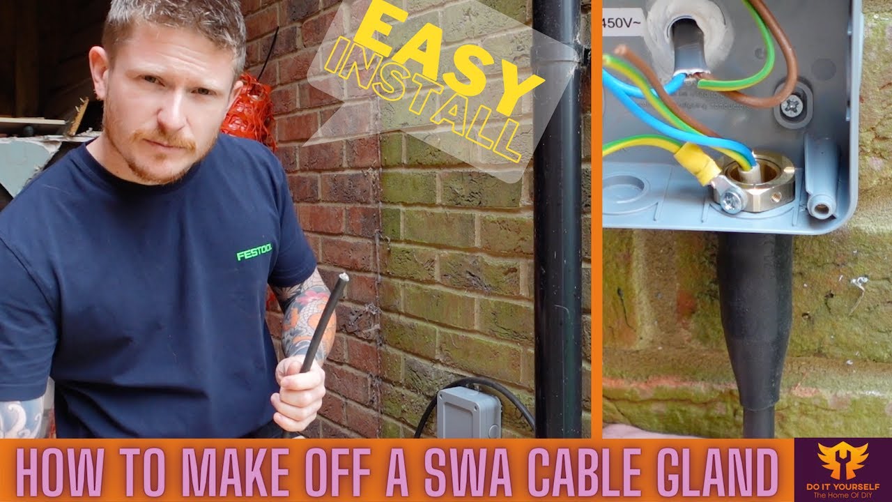 How to Make off a SWA Gland | Steel Wire Armoured Cable Install