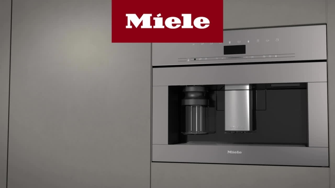 How to clean the milk pipework of your CVA 744X? | Miele