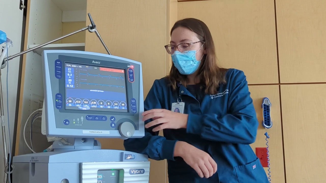 SDG NICU Nursing Avea Ventilator Review