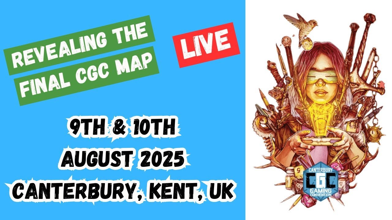 Canterbury Gaming Convention FINAL Map LIVE Chat