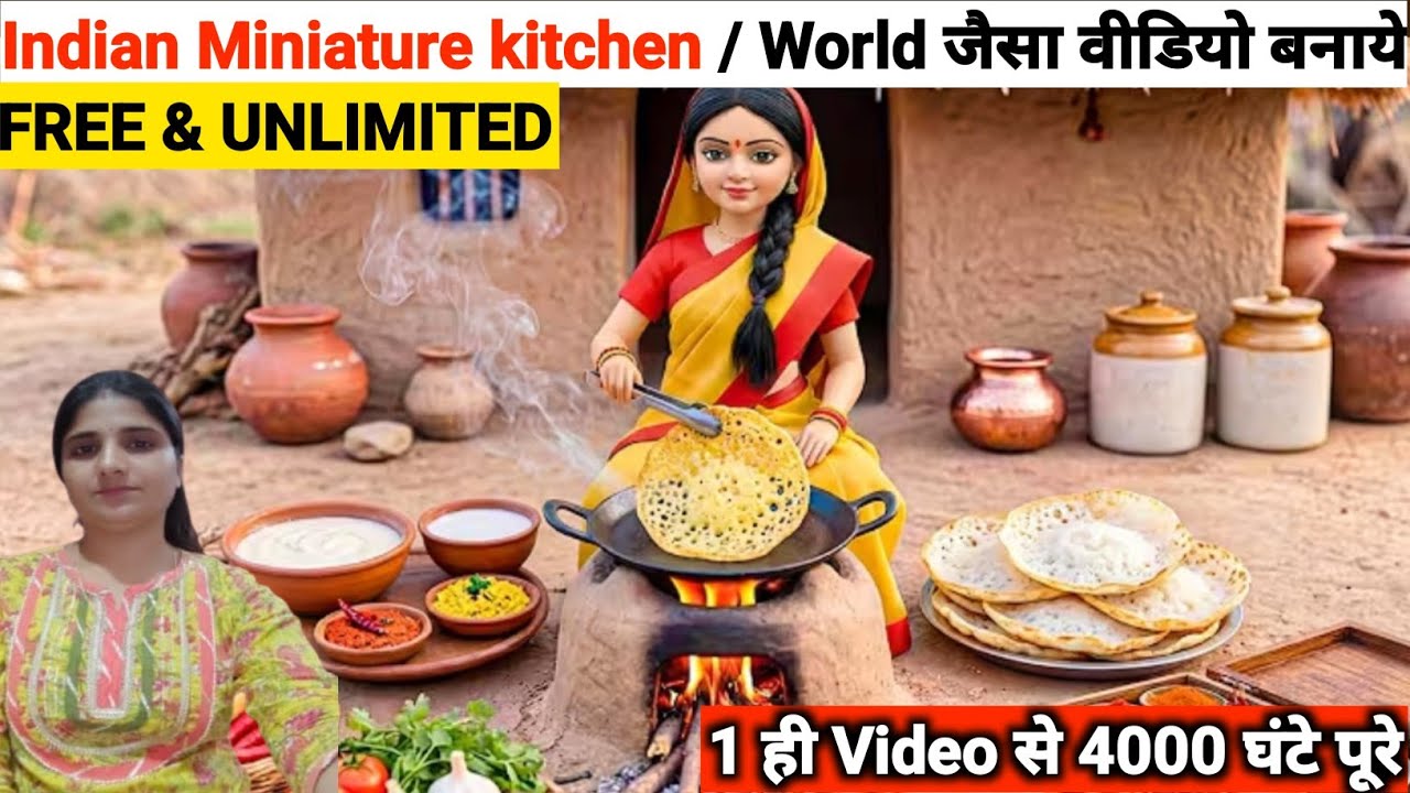 Miniature Doll ASMR video kaise banaye | How to Make viral AI Miniature Videos In 2026 | 