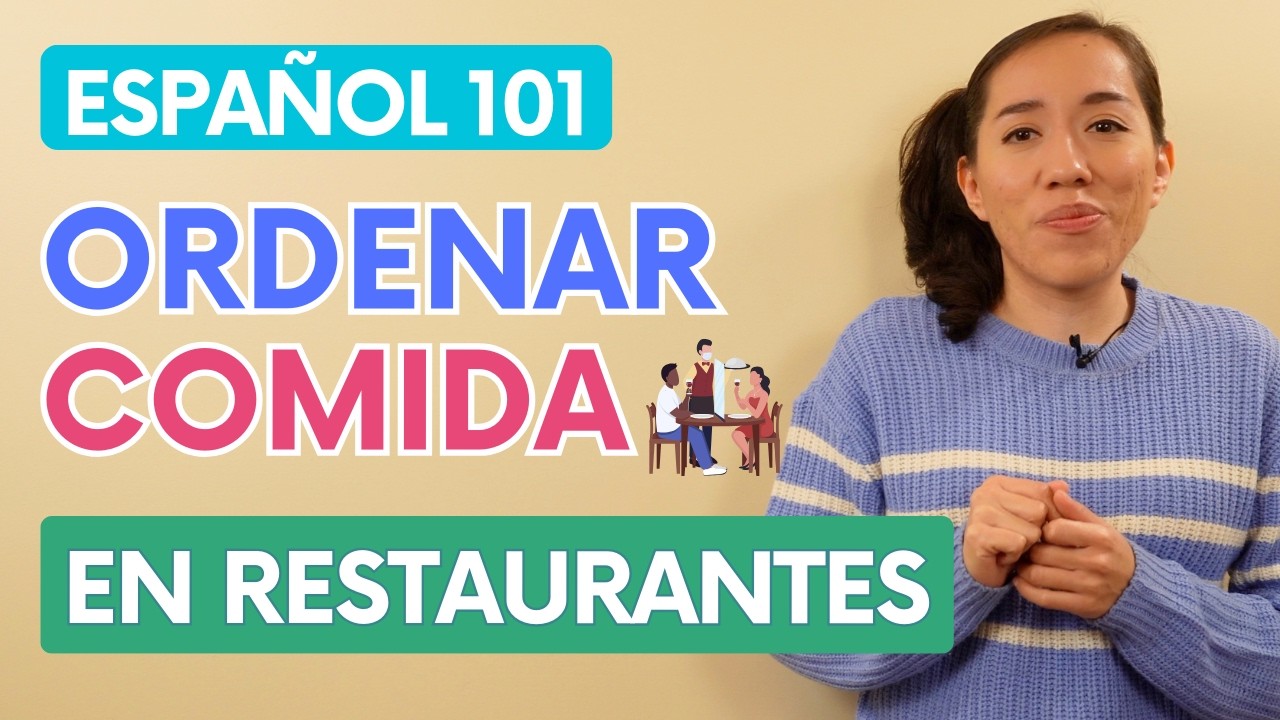 Cómo Ordenar Comida en un Restaurante - Español Diario
