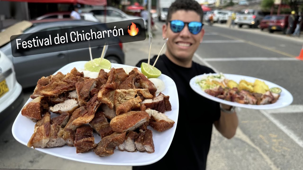 Probando CHICHARRONES en el Festival del Chicharron en Baranoa Atlantico