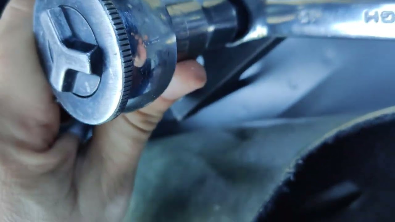 2008 Scion xD/Yaris Fuel Pump ring lock removal.