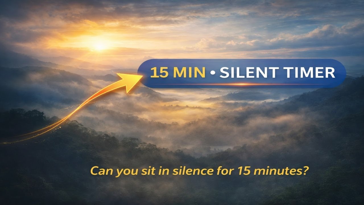 15 Minute Visual Timer | No Music • Peaceful Landscapes