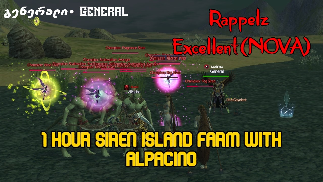 Rappelz Excellent(NOVA) 150-159 Farmzone 1 hour Farming #rappelz #rappelzexcellent #rappelznova