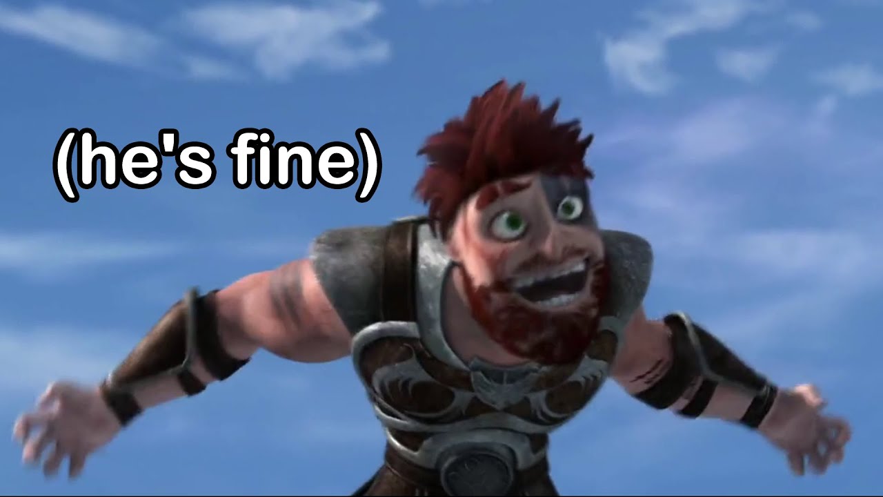 dagur the deranged laughing for an uncomfortably long time