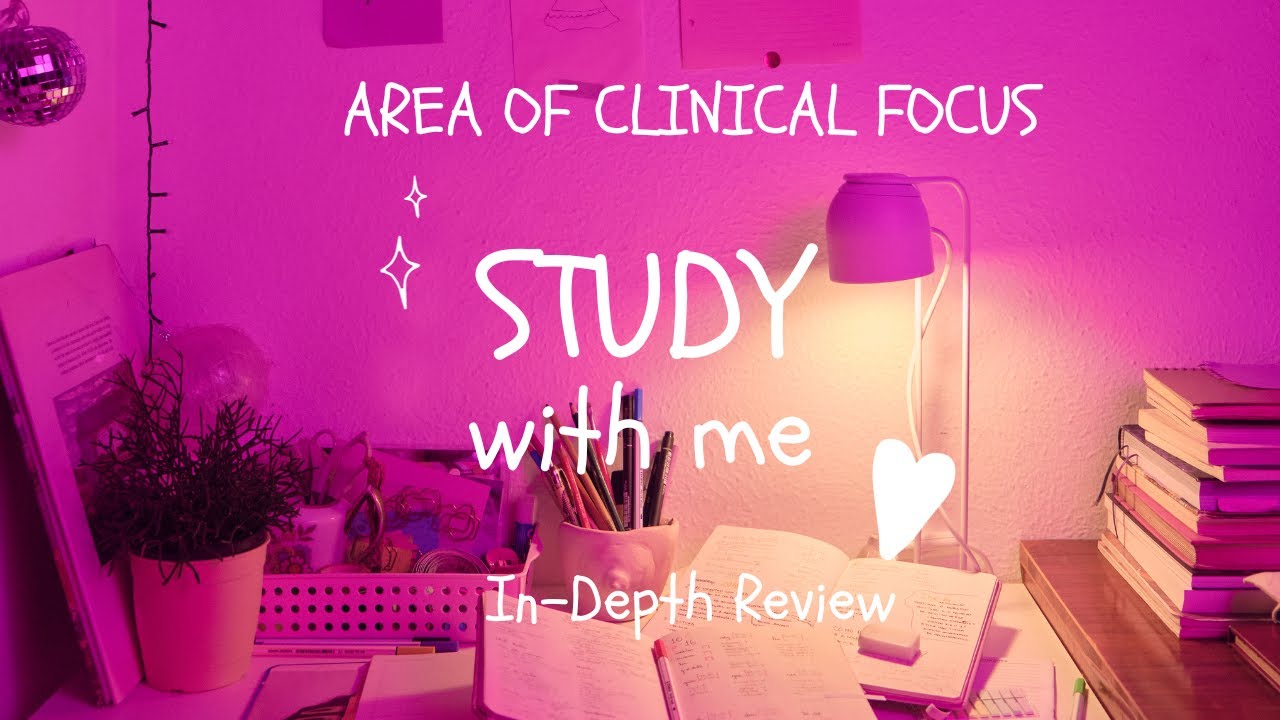 Listen to Area of Clinical Focus In-depth Review! Keyword, Easy TIPS! 