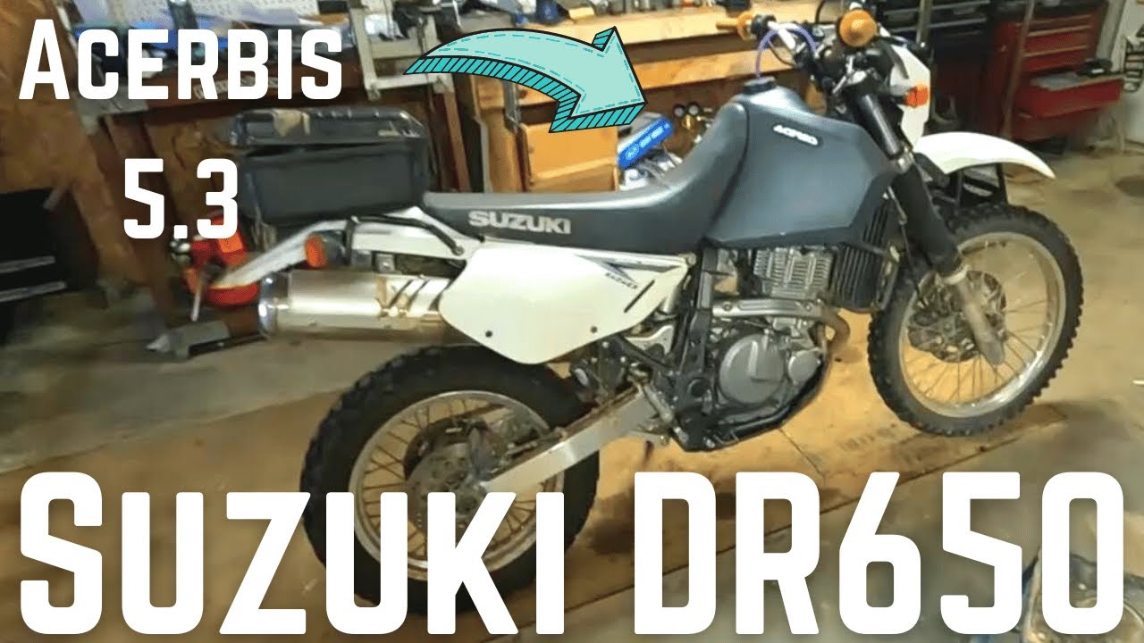 Бак Acerbis 5,3 галлона для DR650 &mdash; что мне нравится и что нет