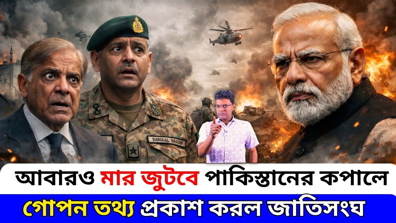 আবারও মার জুটবে পাকিস্তানের কপালে।Pakistan will be hit again।santanu roy