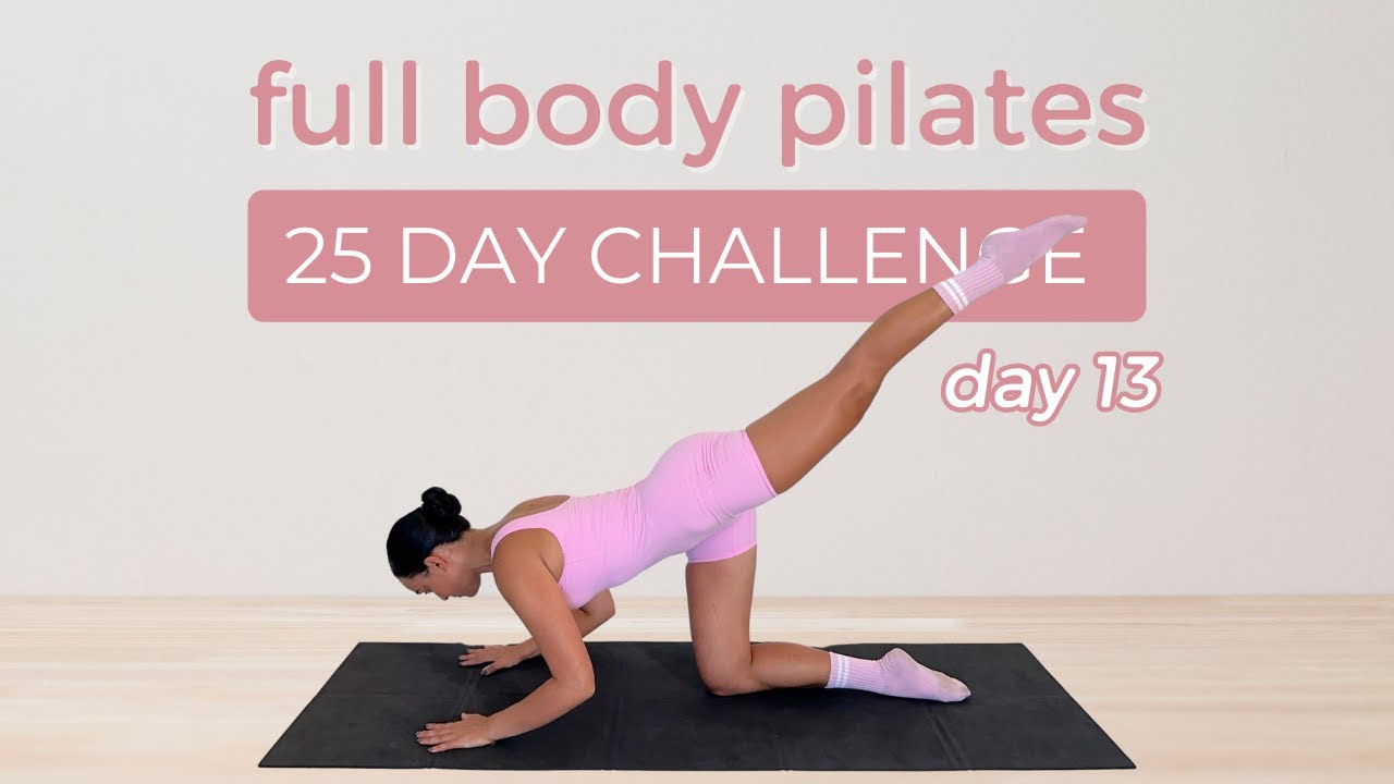 18 MIN Pilates | 25-Day Challenge | DAY 13 (Full Body Workout, Beginner Friendly, No Equipment)