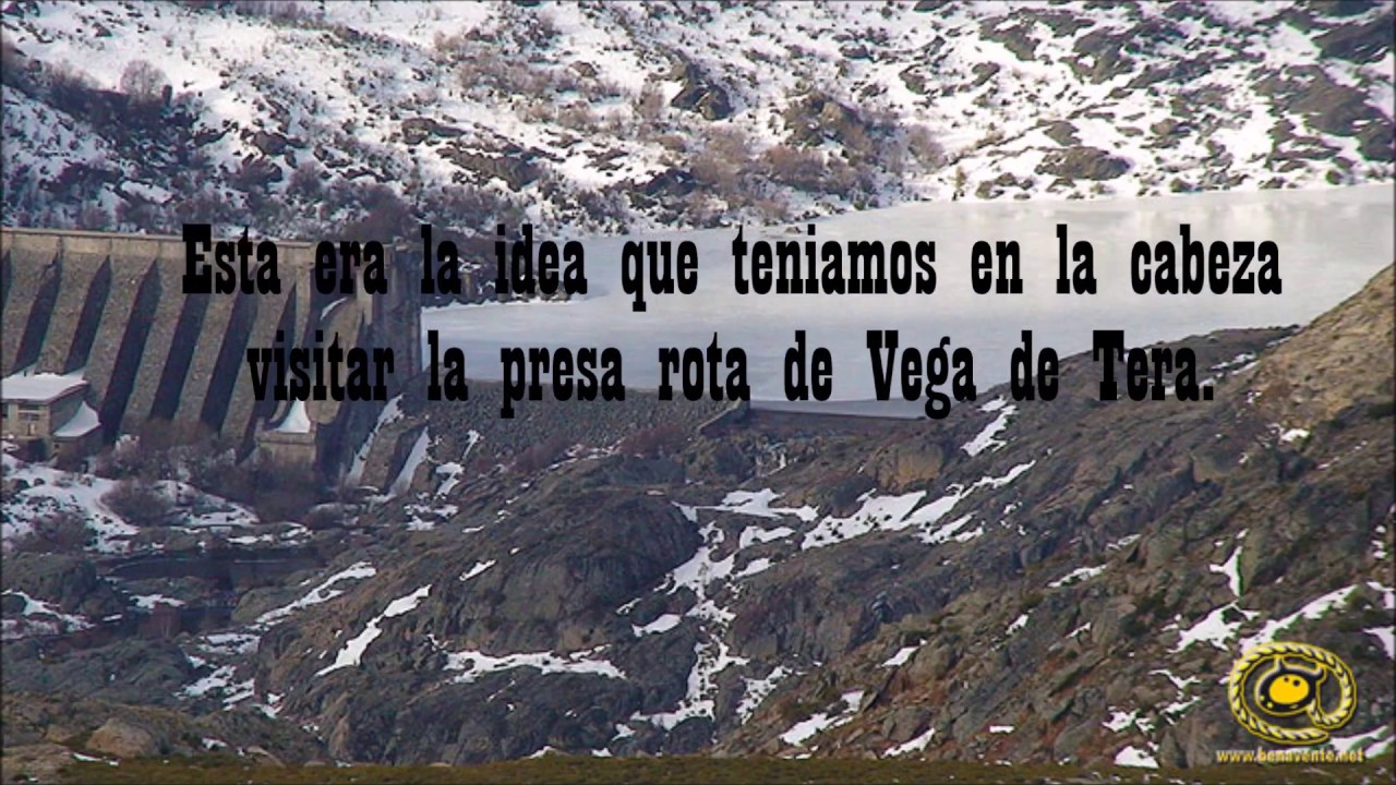 Pista a la presa de Vega de Tera