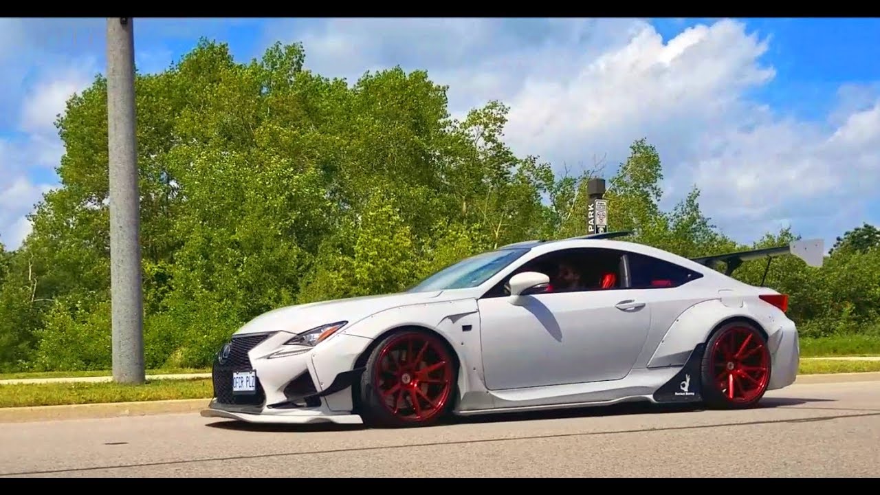 Worlds NASTIEST Sounding Lexus RC F - Rocket Bunny