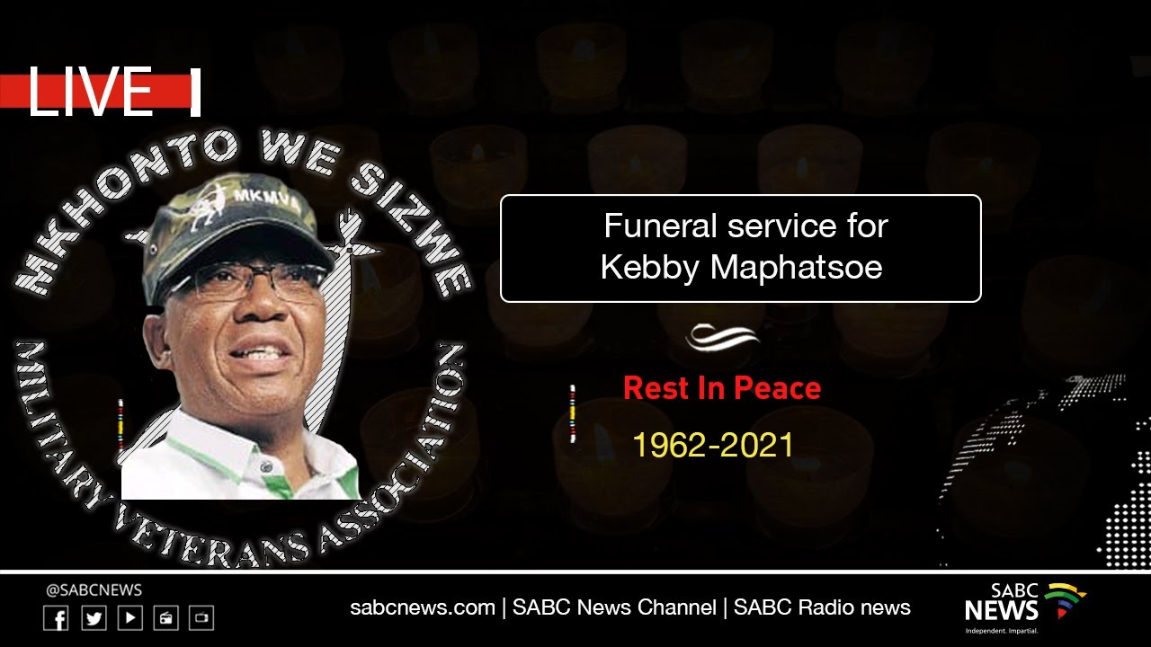 Kebby Maphatsoe's funeral