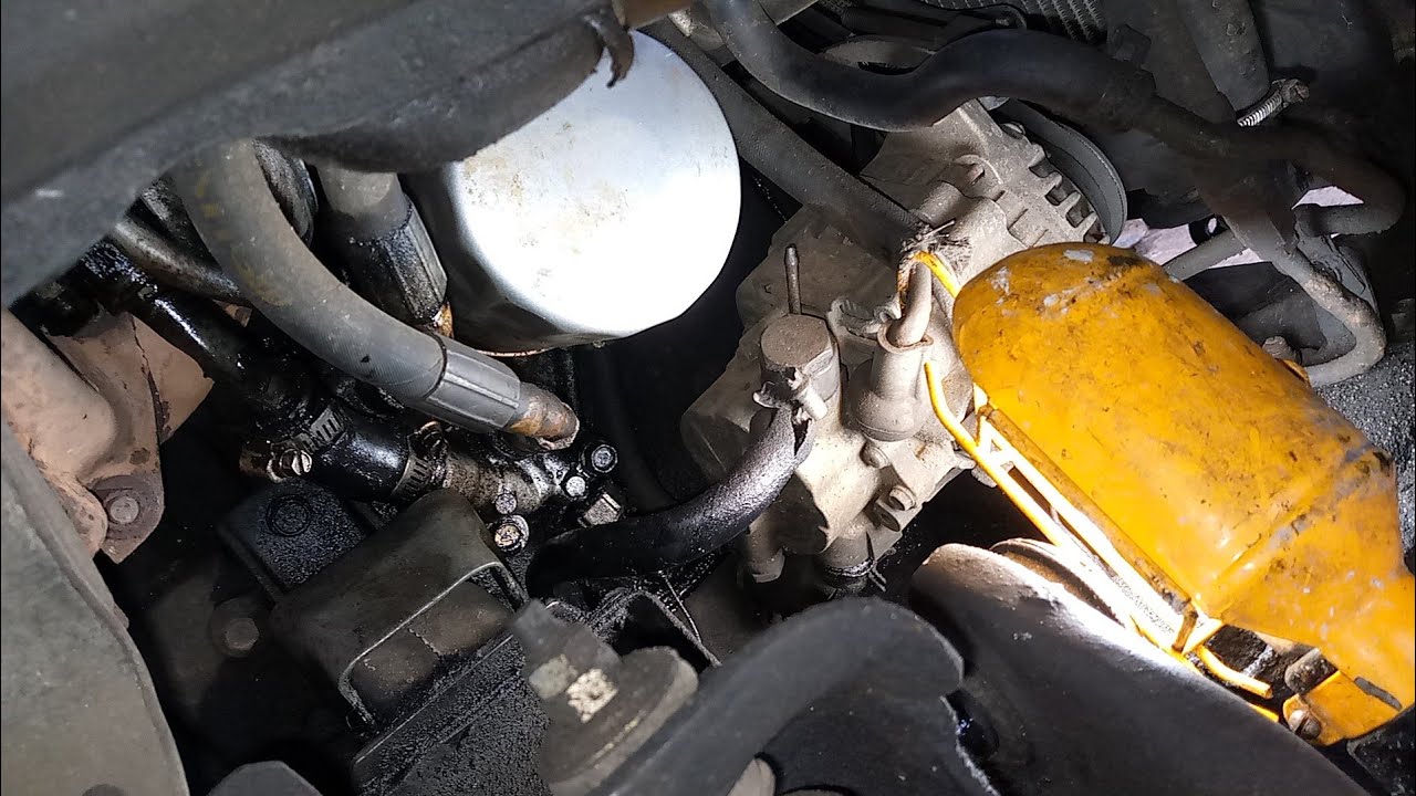 4D56 Turbo | Fixing Oil Cooler Flexible Hose Leaking