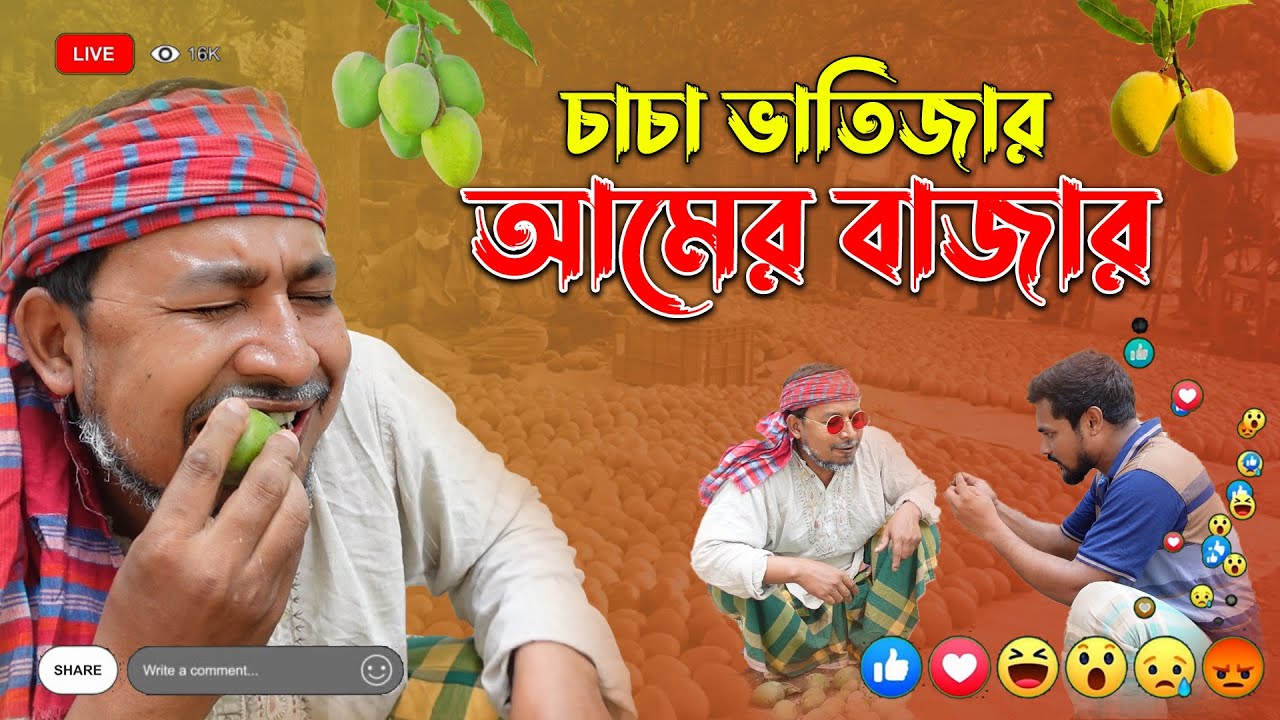 চাচা ভাতিজার আমের বাজার, অনলাইনে আম বিক্রি করতে গিয়ে চাচার বেকায়দা অবস্থা | ThikanaTV.press |