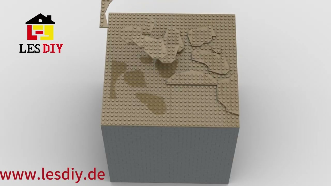 MOC-208000 D4 Castle Hohengeroldseck Klemmbausteine-LesDiy