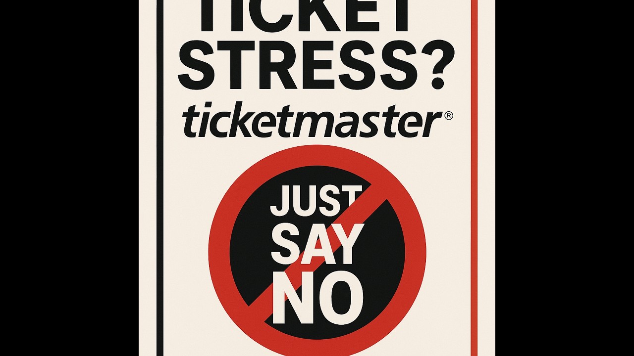 Here we go again!  Ticket Drama - a Jessetorial
