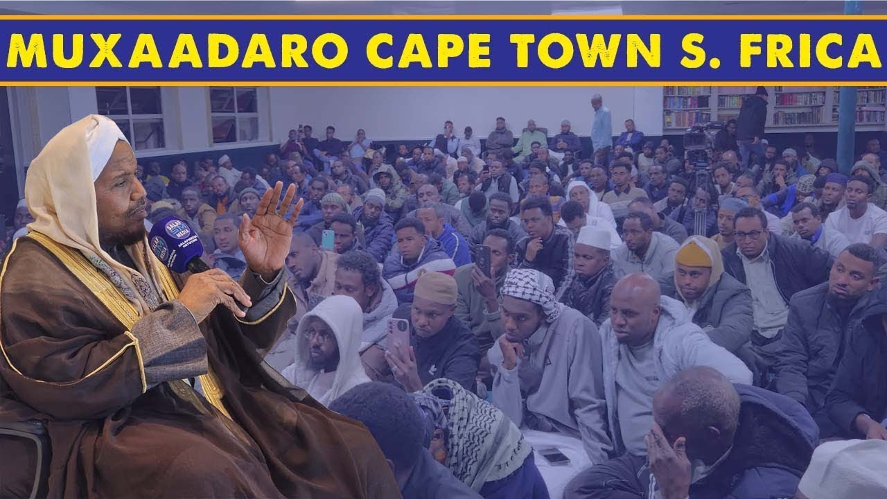 Muxaadaro cusub:- Nimcada Alle Ku Siiyay Sh.Cabdirashiid Sh.Cali Suufi
